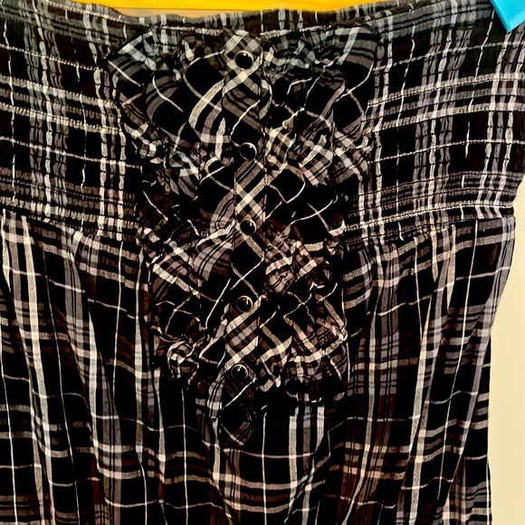 Guess vintage strapless shirt - Picture 2 of 4